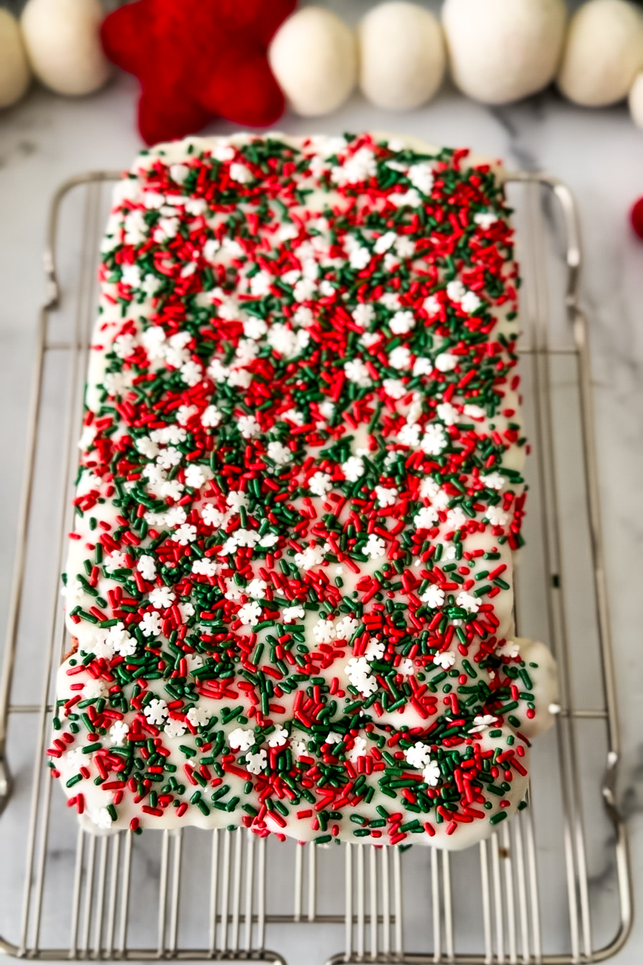 Easy Christmas Funfetti Bread Recipe - Sugar and Soul